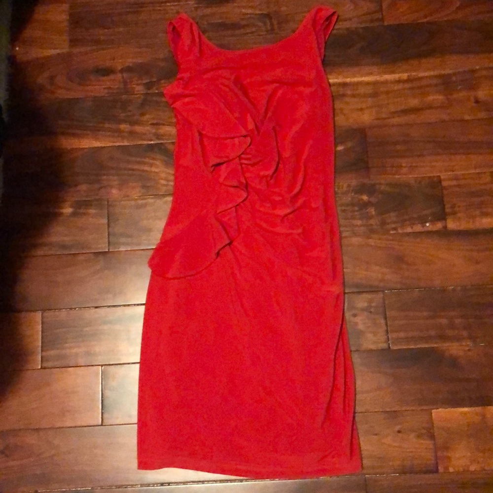 Red dress